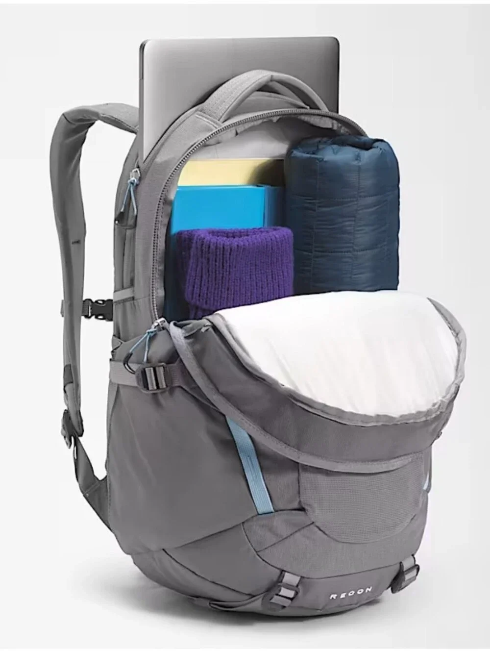 NEW! The North Face Recon Gray Backpack NWT
